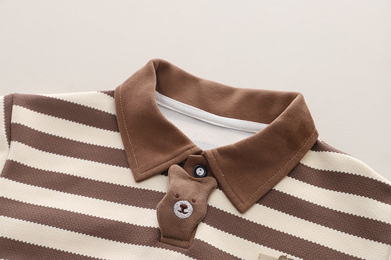 Theo Cozy Stripe Set