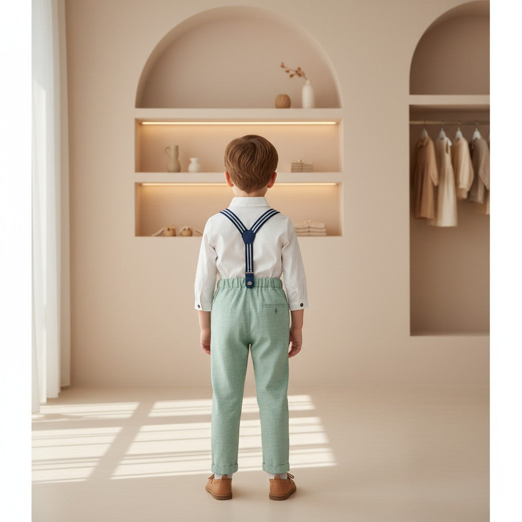 Little Gentleman Suspender Set