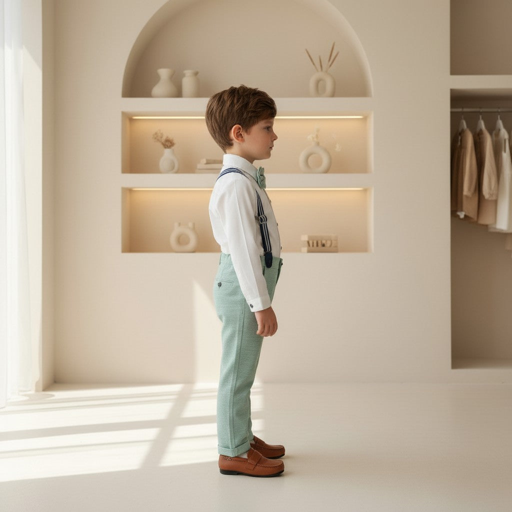 Little Gentleman Suspender Set