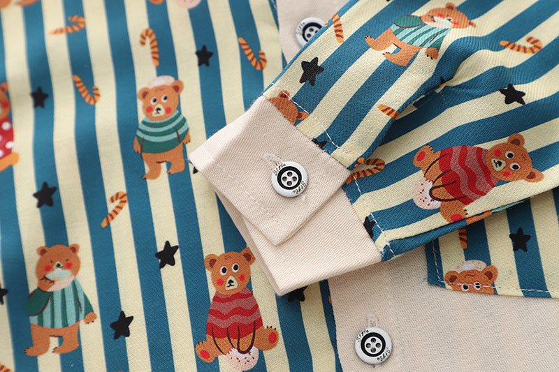 Milo Striped Shirt & Pants Set