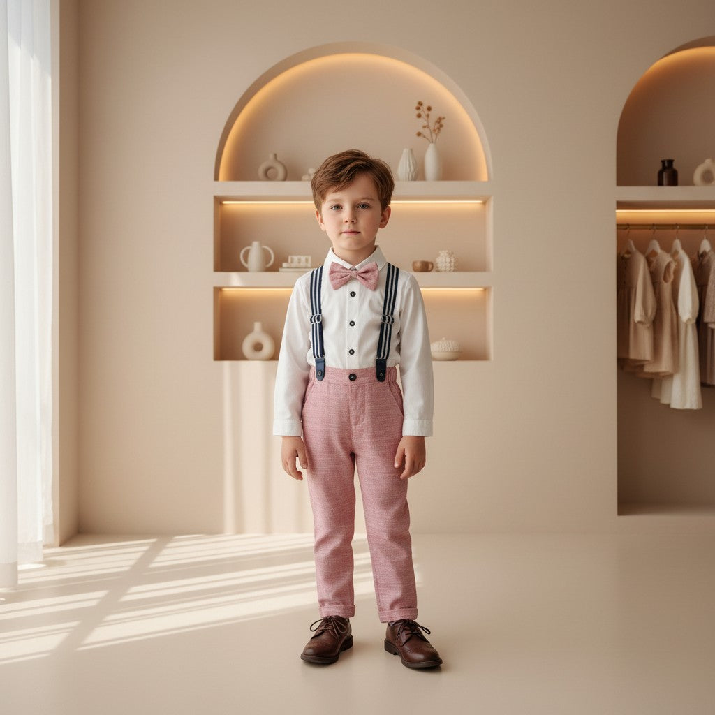Little Gentleman Suspender Set