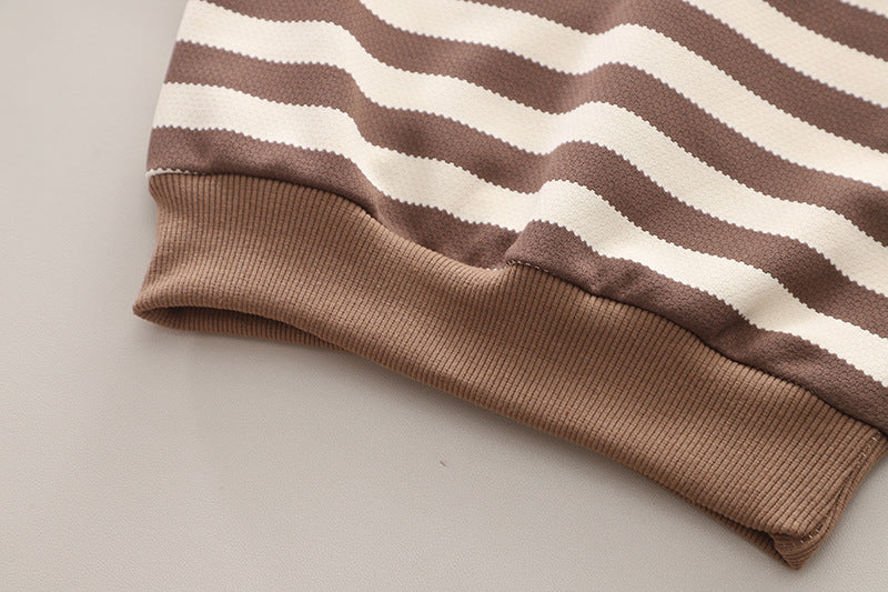 Theo Cozy Stripe Set