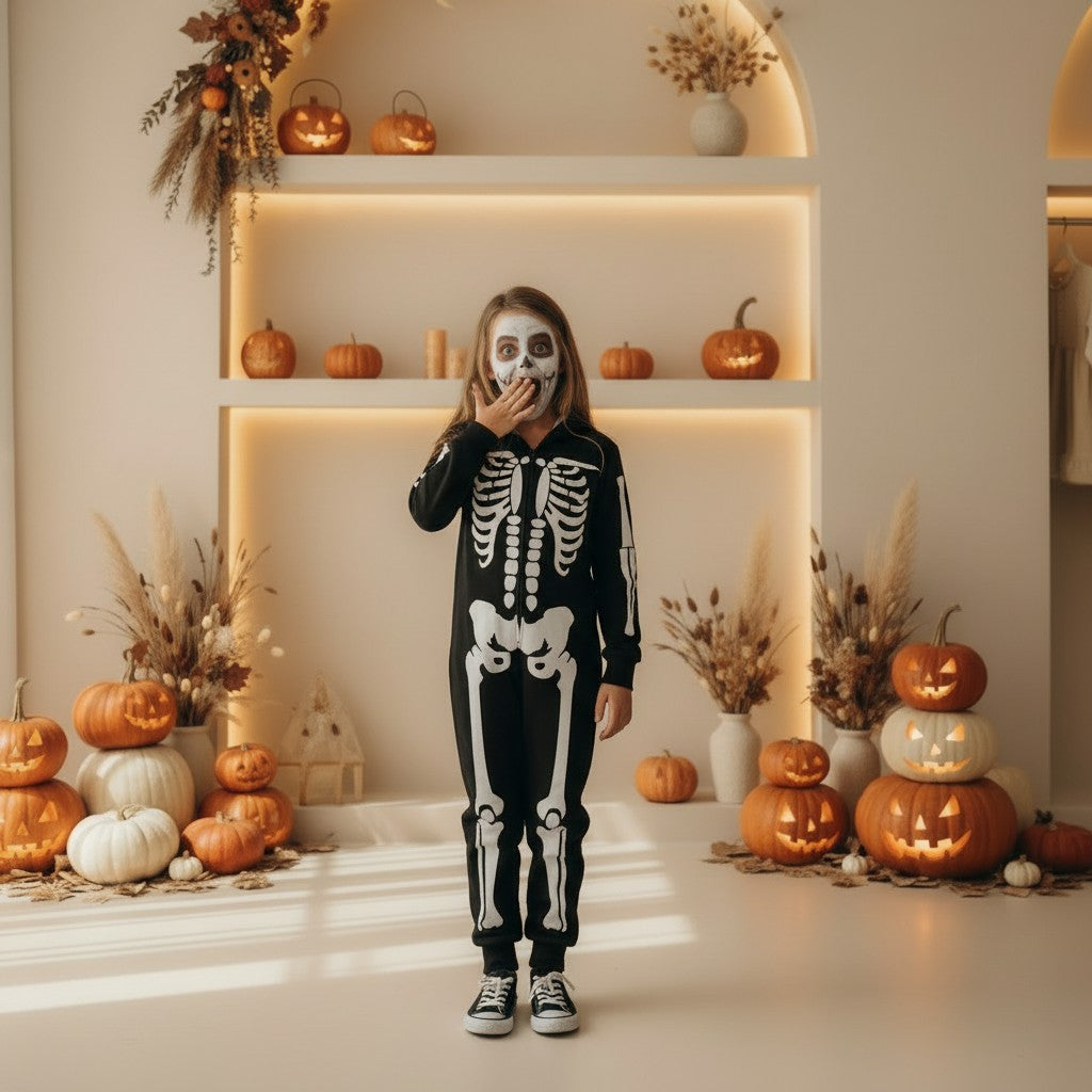 Matching Family Skeleton Onesie Pajamas