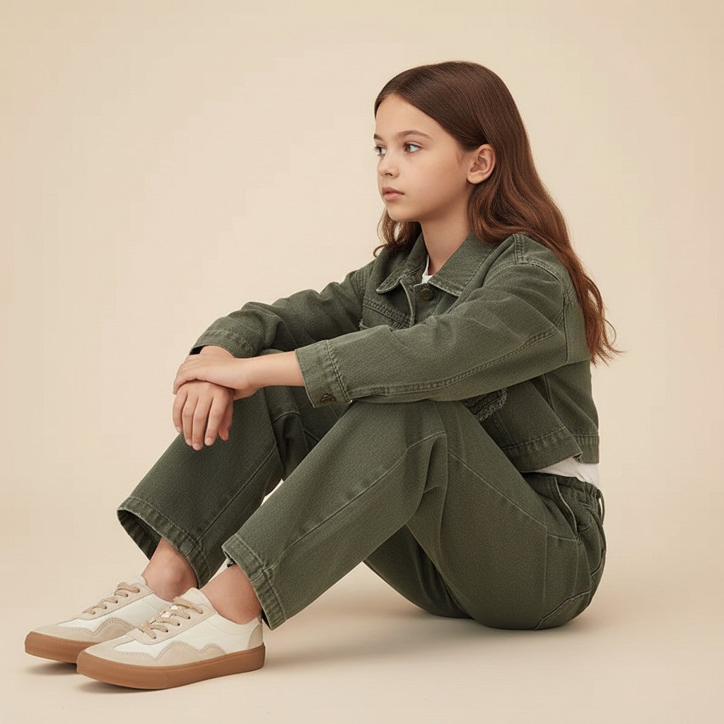 Little Blossom Denim Set