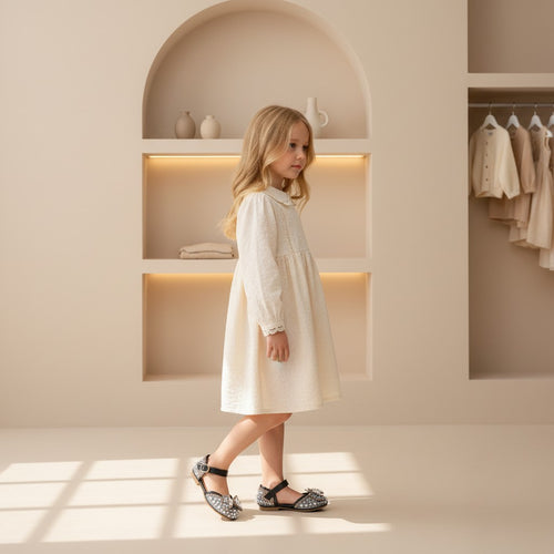 Aurora Pearl Bow Sandals