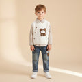 Little Gentleman Korean Knit Set