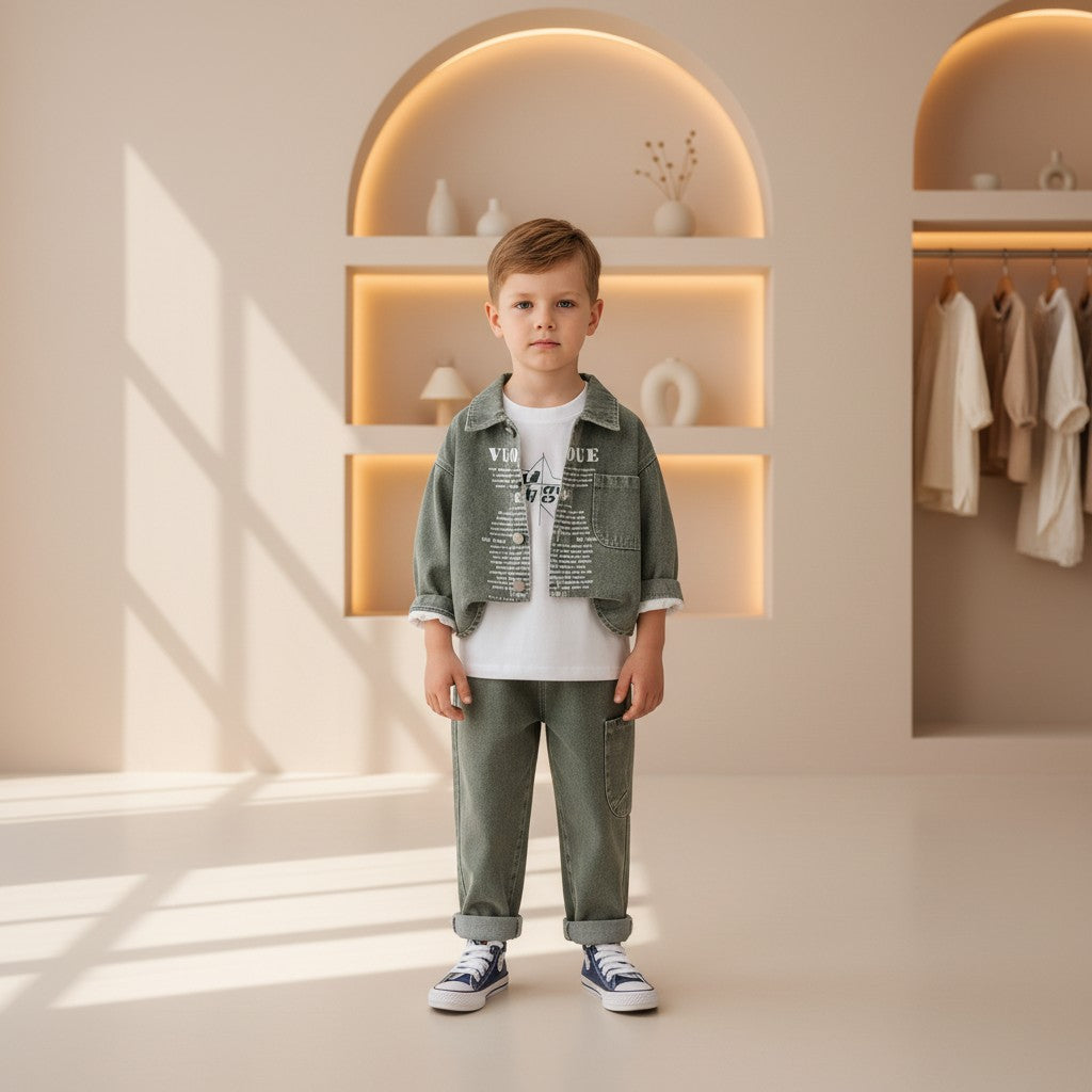 Little Explorer Denim Set