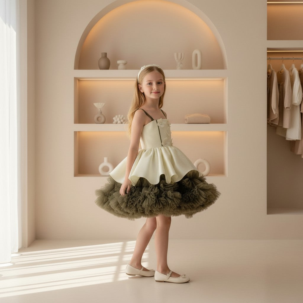 Emerald Princess Tulle Dress