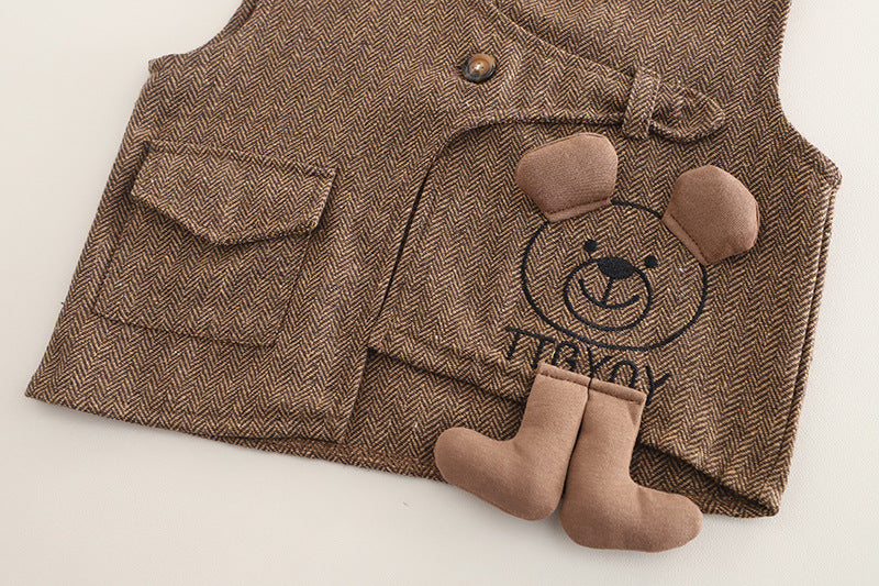 Little Bear Knit Lounge Set