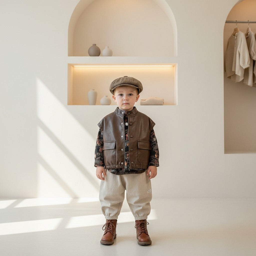 Jasper Vest, Shirt & Pants Three-Piece Set