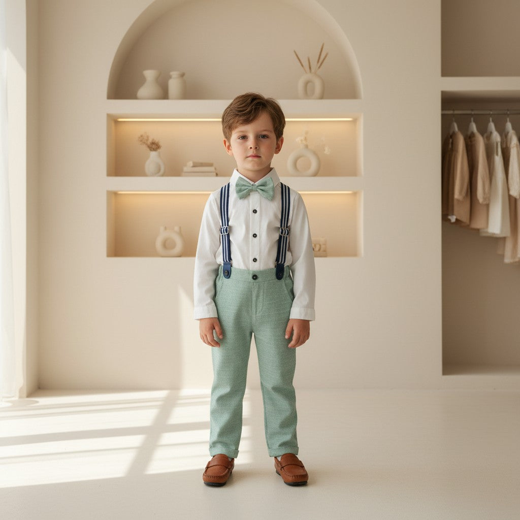 Little Gentleman Suspender Set