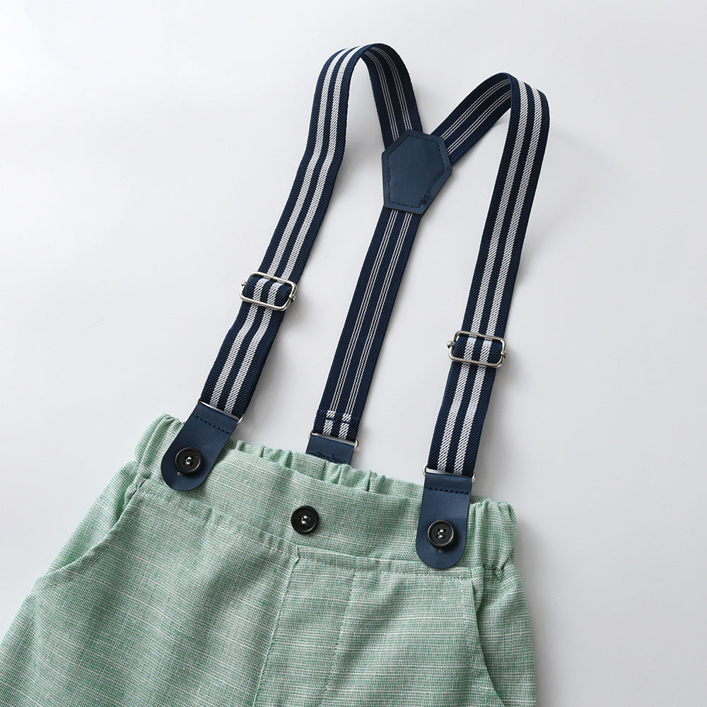 Little Gentleman Suspender Set
