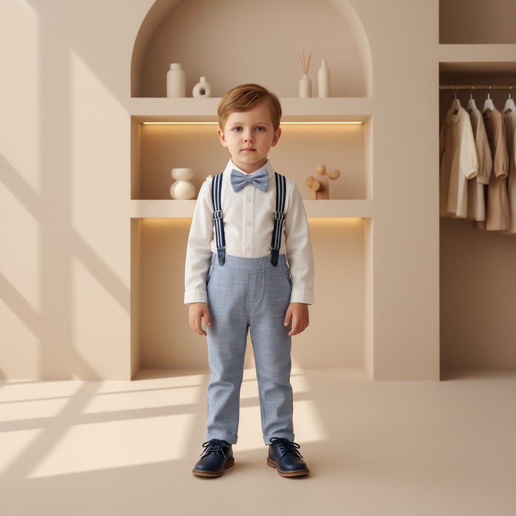 Little Gentleman Suspender Set