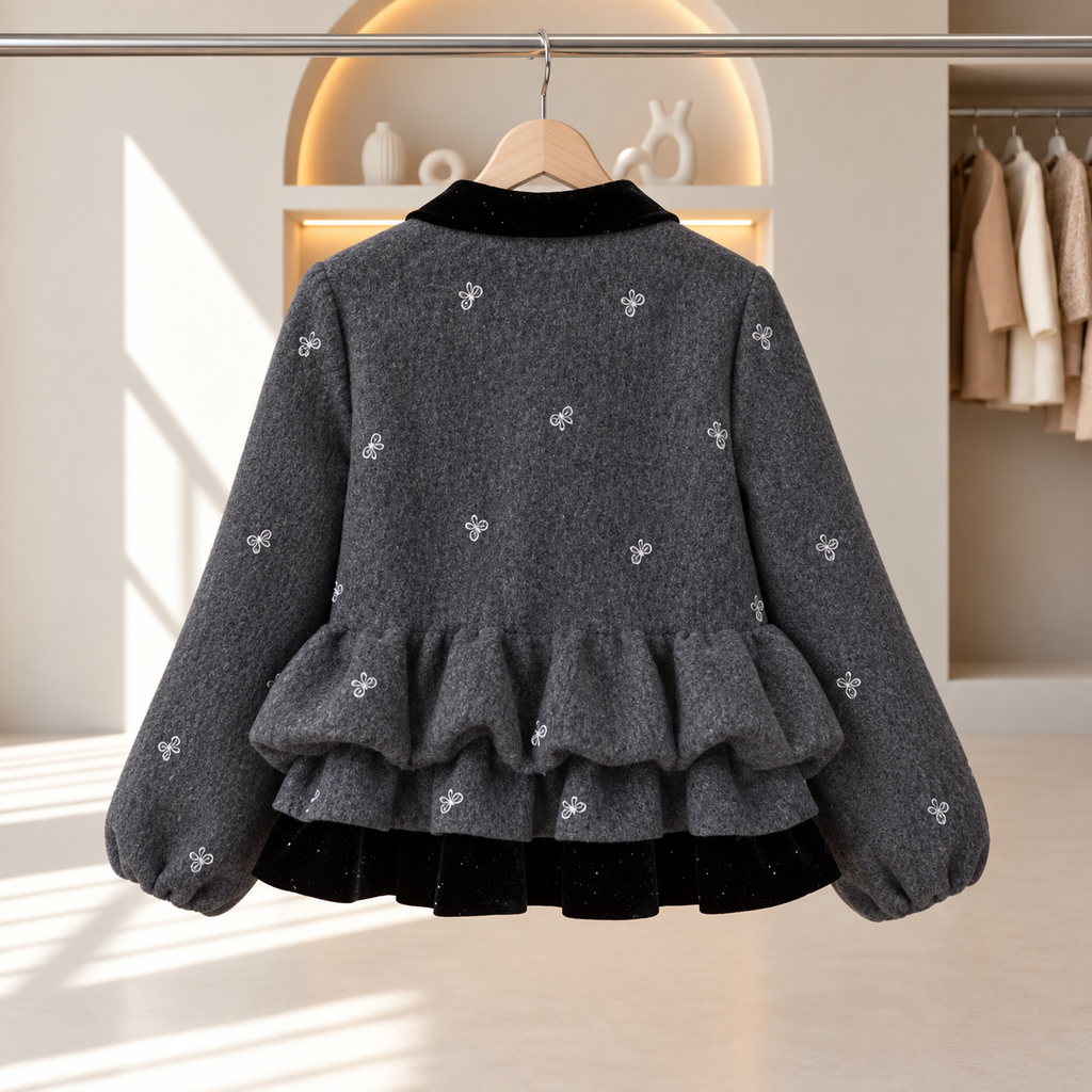 Isla Quilted Jacket & Flare Pants Set