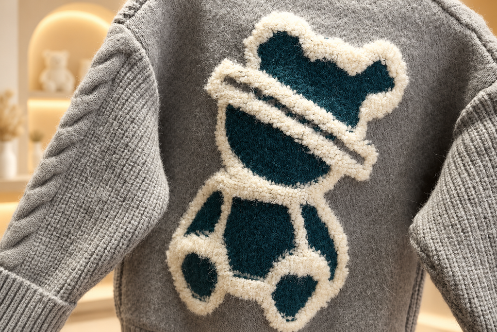 Archie Bear Cardigan & Pants Set