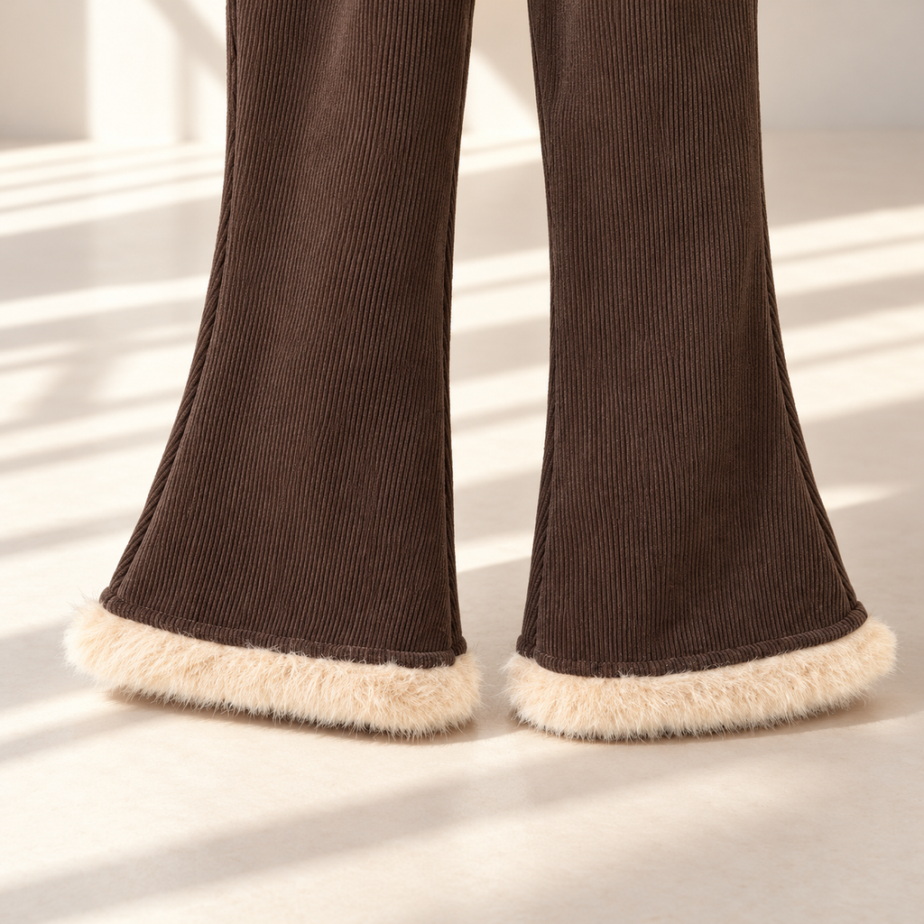 Hazel Faux Fur Vest 3-Piece Set