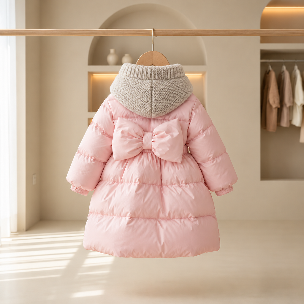 Arabella Ruffle Puffer Coat
