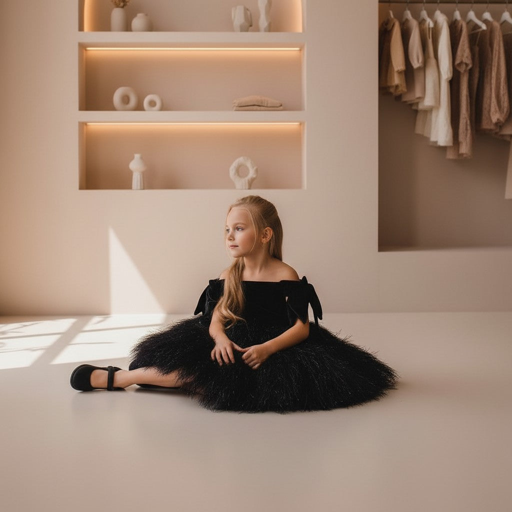 Aurélie Noir Dress