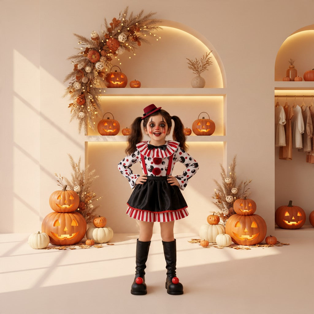 Gothic Doll Family Costume Set: Mom, Dad & Girl (Halloween)