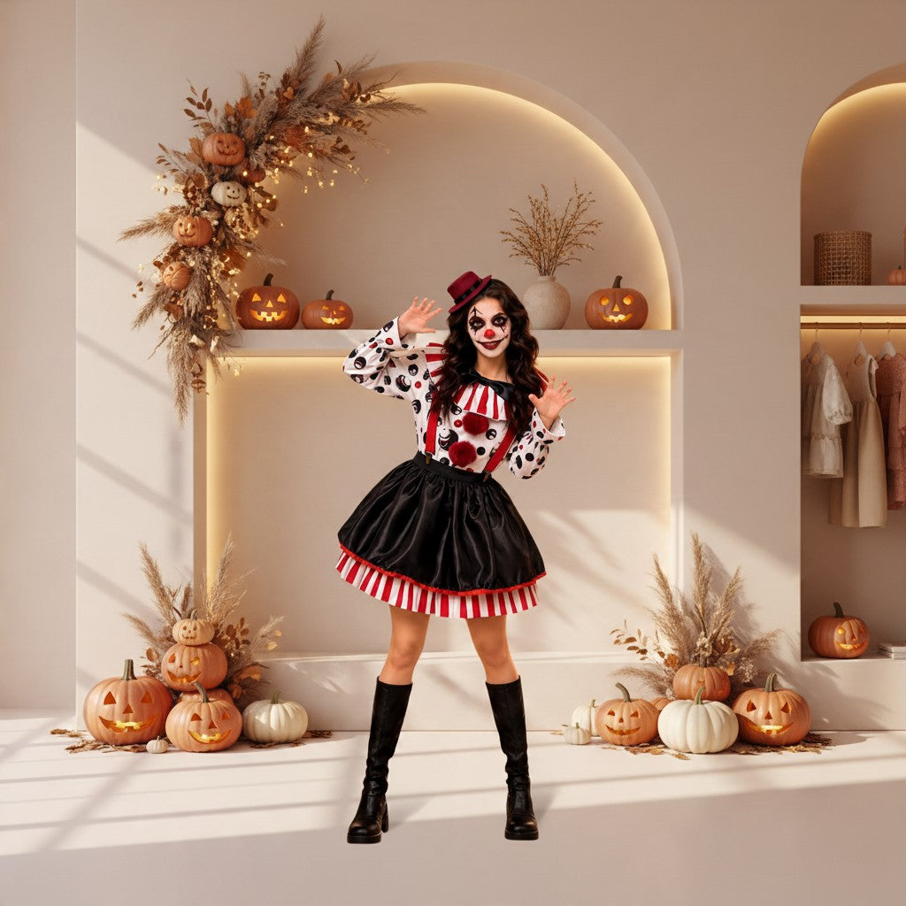 Gothic Doll Family Costume Set: Mom, Dad & Girl (Halloween)