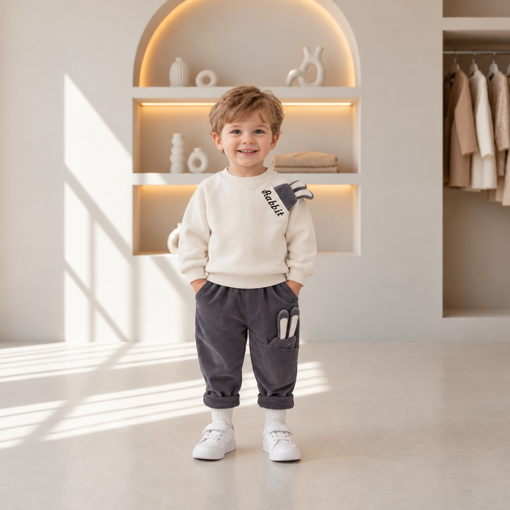 Benny Bunny Sweatshirt & Pants Set