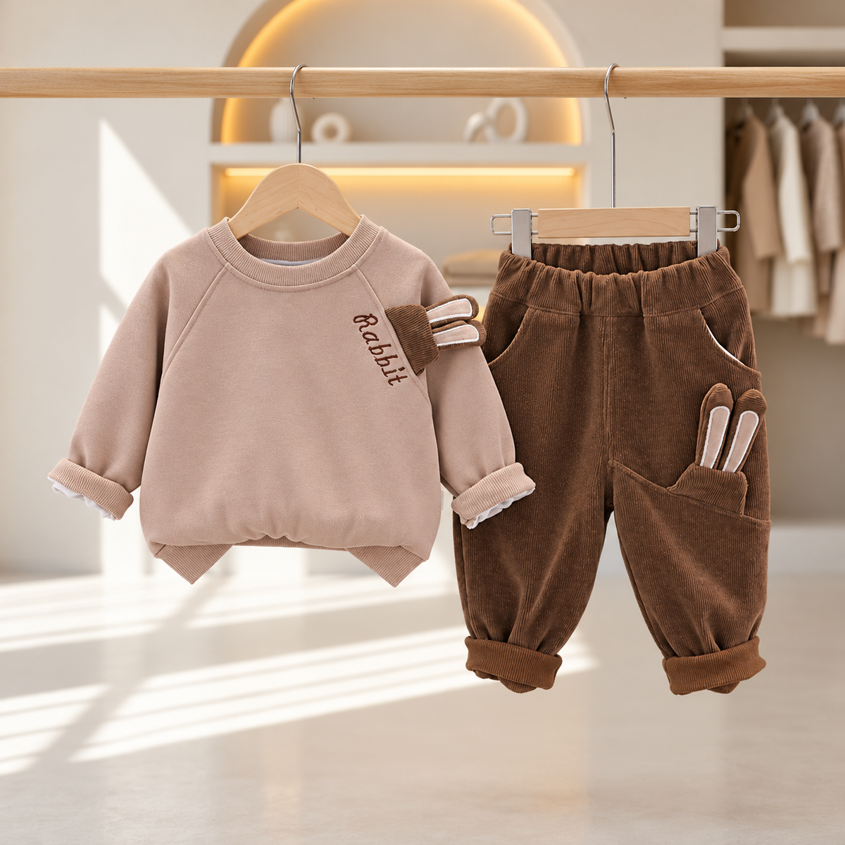 Benny Bunny Sweatshirt & Pants Set