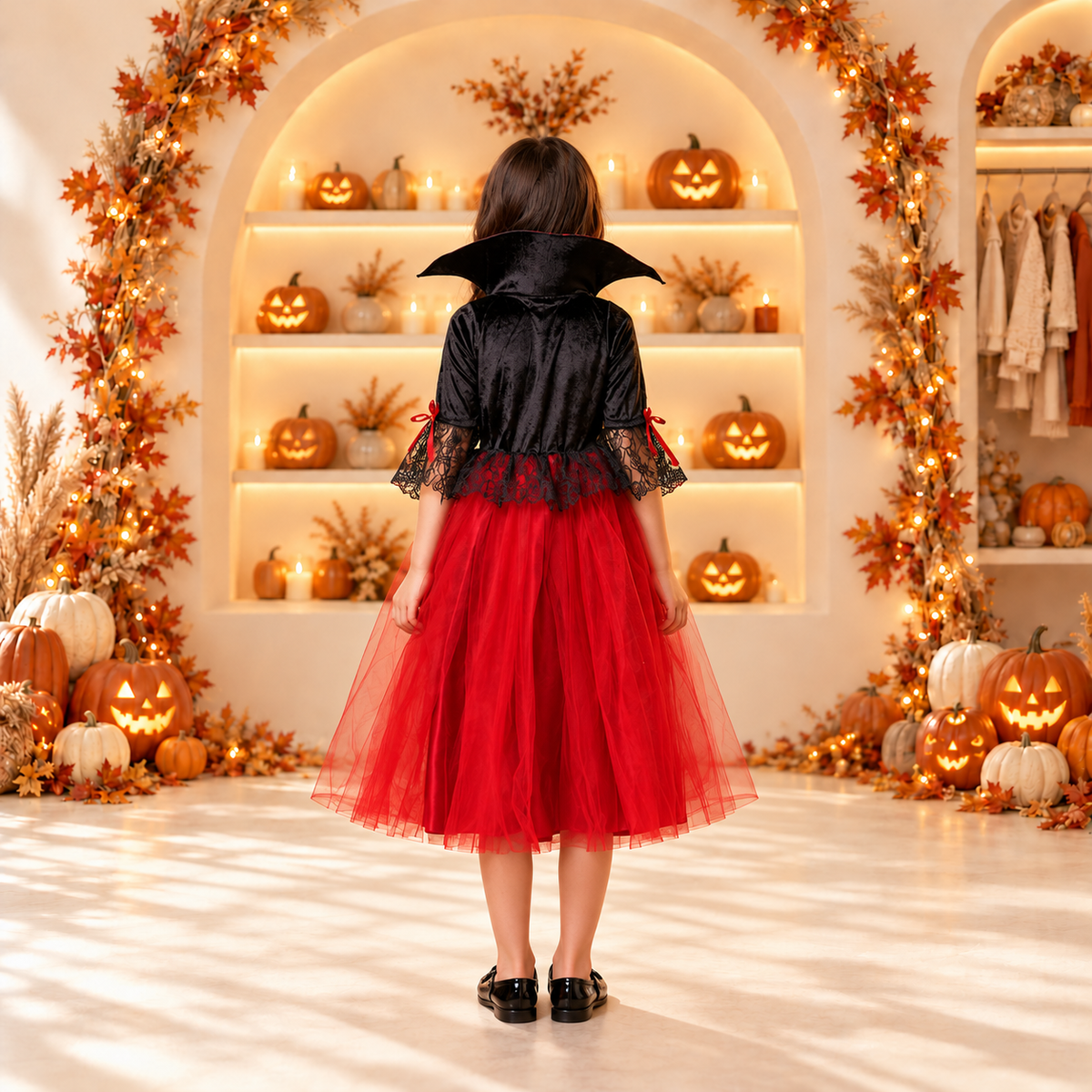 Kids’ Vampire Halloween Costume — Boy & Girl Styles