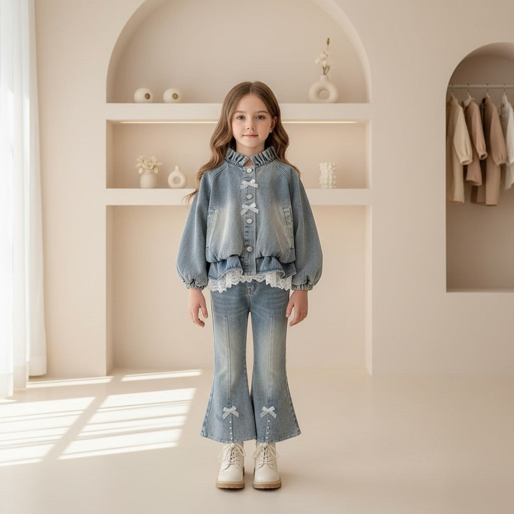 Denim Charm Set