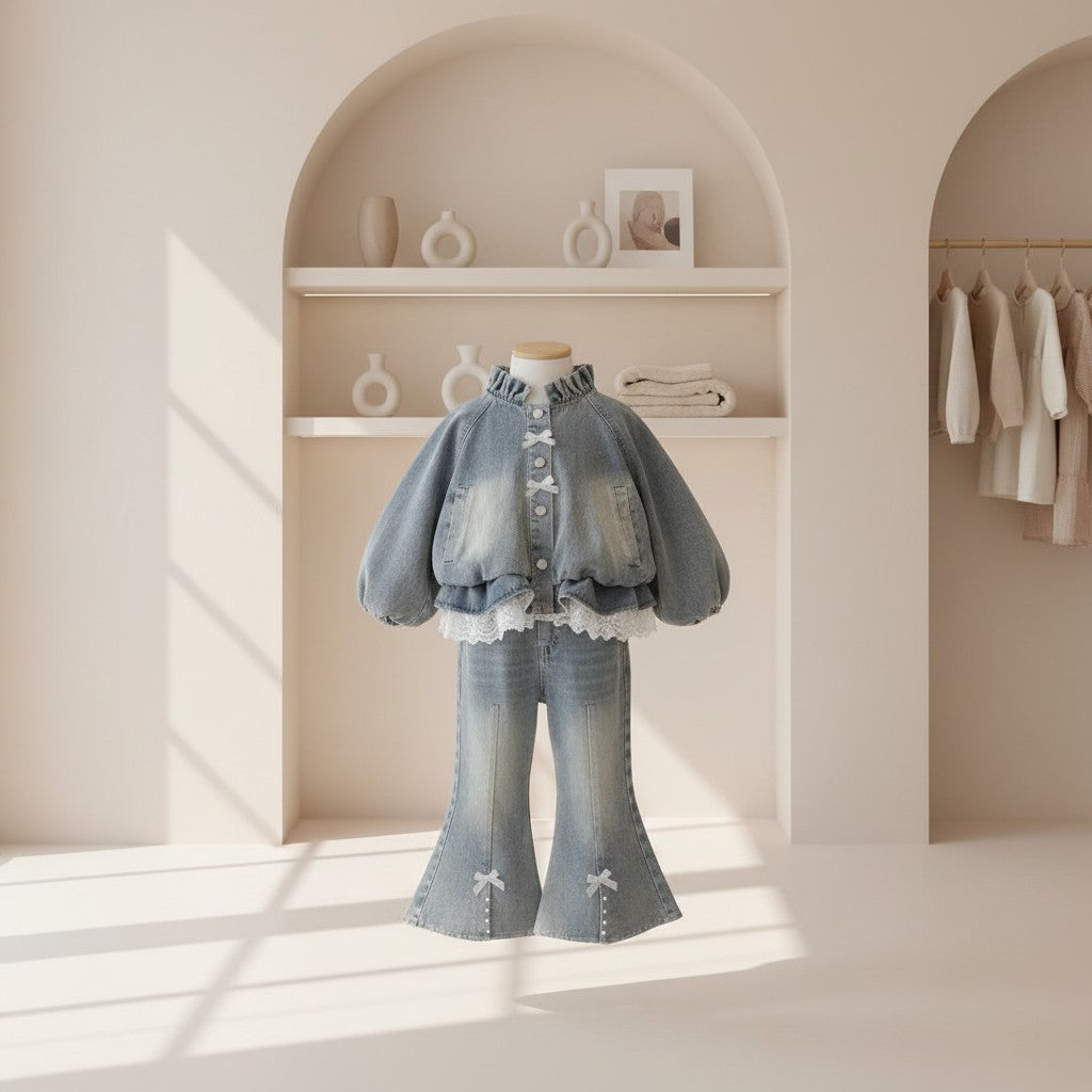 Denim Charm Set
