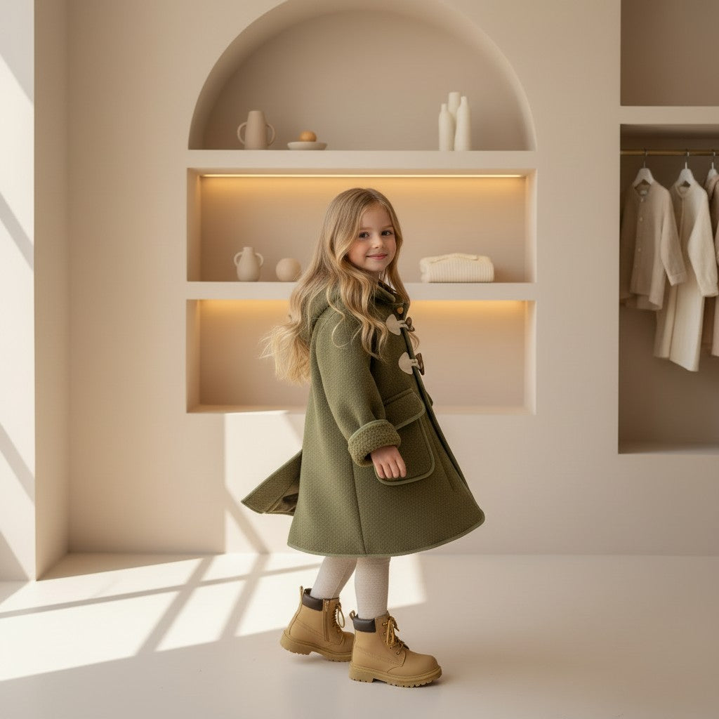 Thea Hooded Toggle Coat