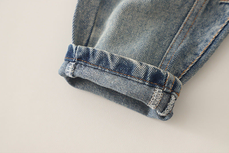 Little Explorer Vintage Denim Set