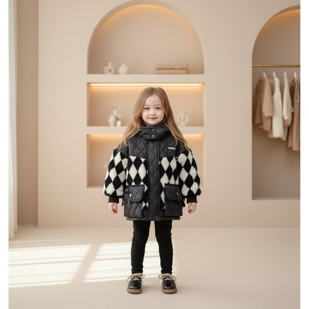 Remy Diamond Fleece & Quilted Jacket