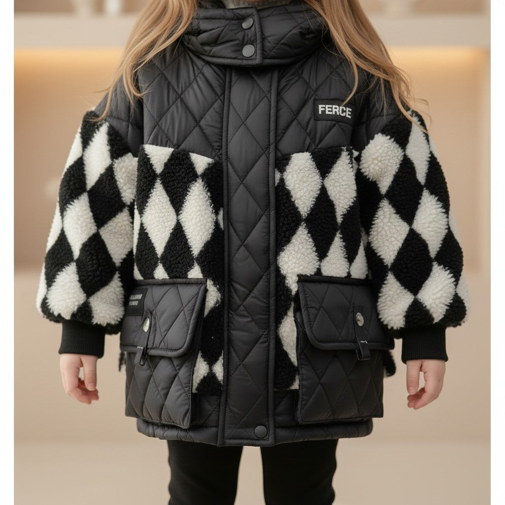 Remy Diamond Fleece & Quilted Jacket