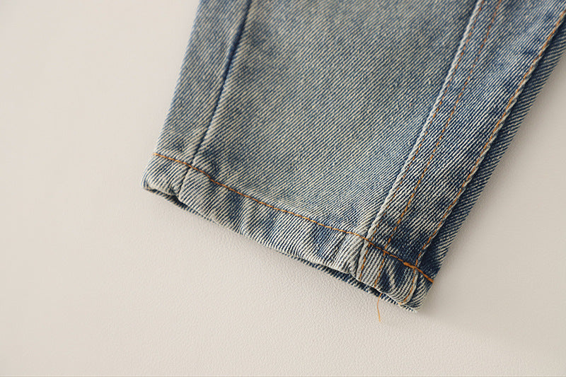 Little Explorer Vintage Denim Set