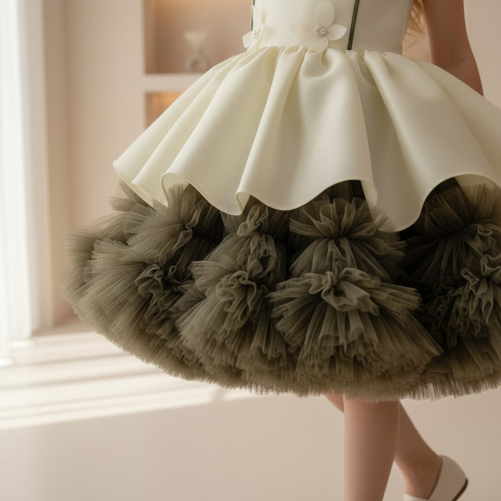 Emerald Princess Tulle Dress