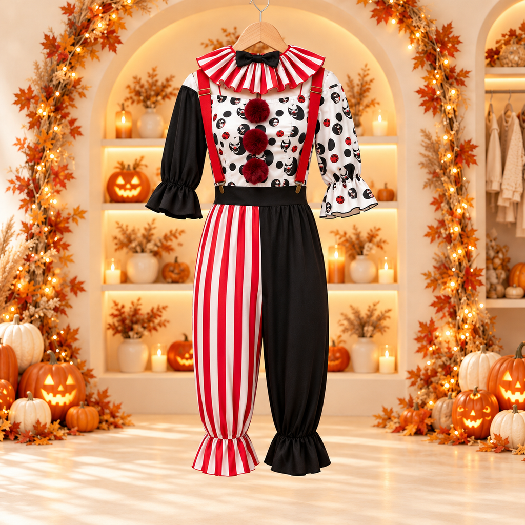 Gothic Doll Family Costume Set: Mom, Dad & Girl (Halloween)