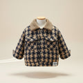 Little Explorer Sherpa Plaid Jacket