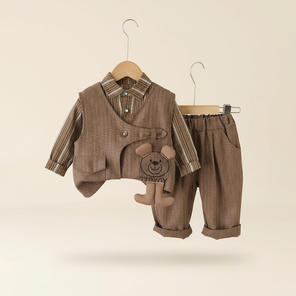 Little Bear Knit Lounge Set