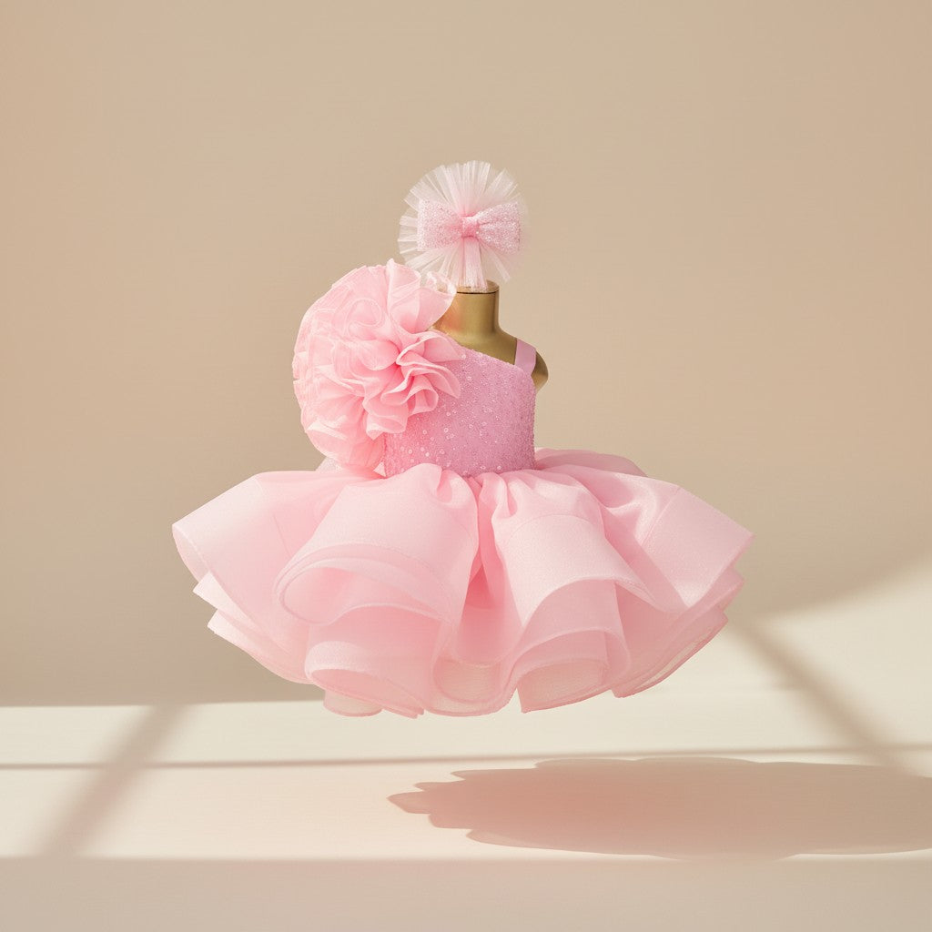 Blush Bloom Couture Dress