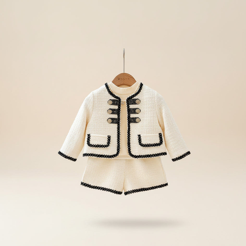 Parisian Pearl Tweed Set