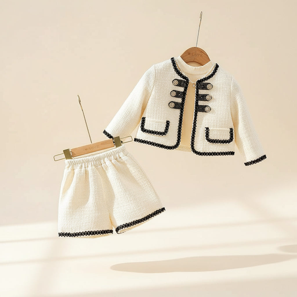 Parisian Pearl Tweed Set