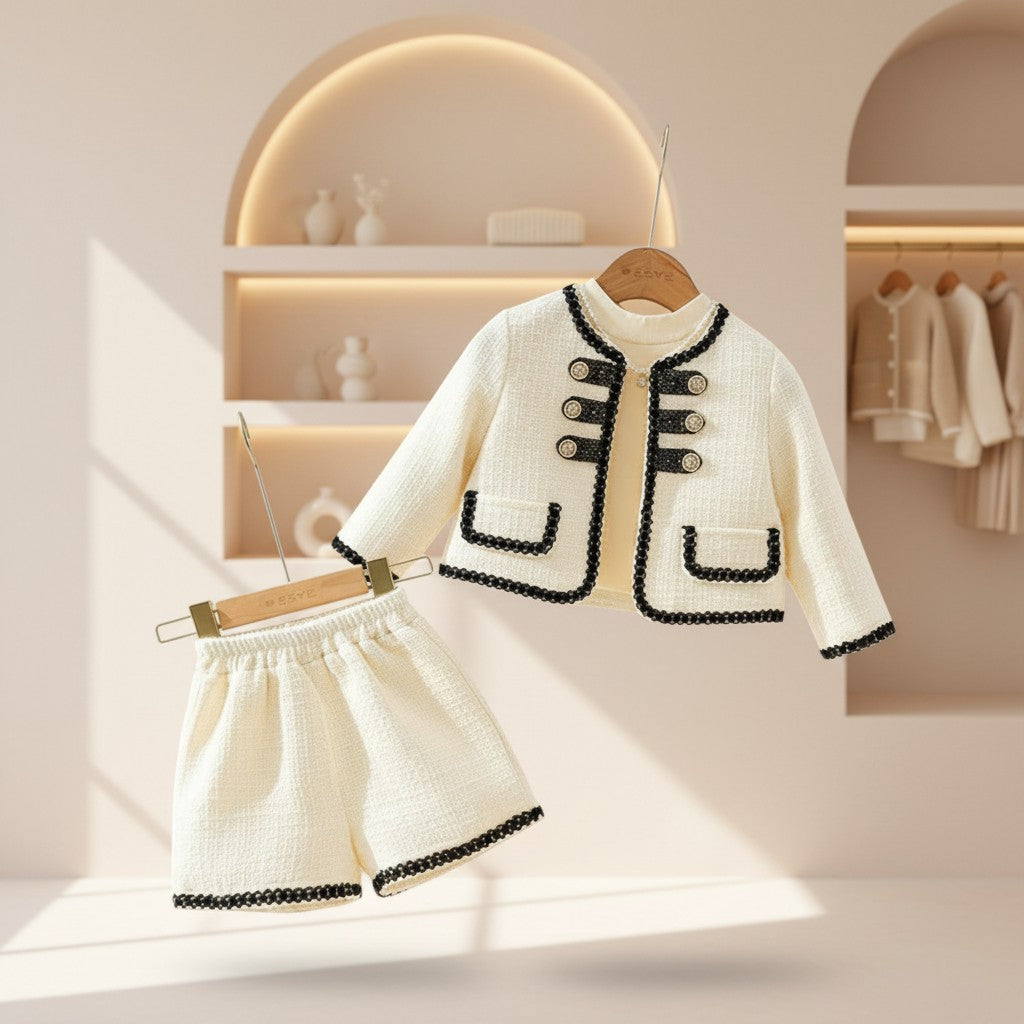 Parisian Pearl Tweed Set