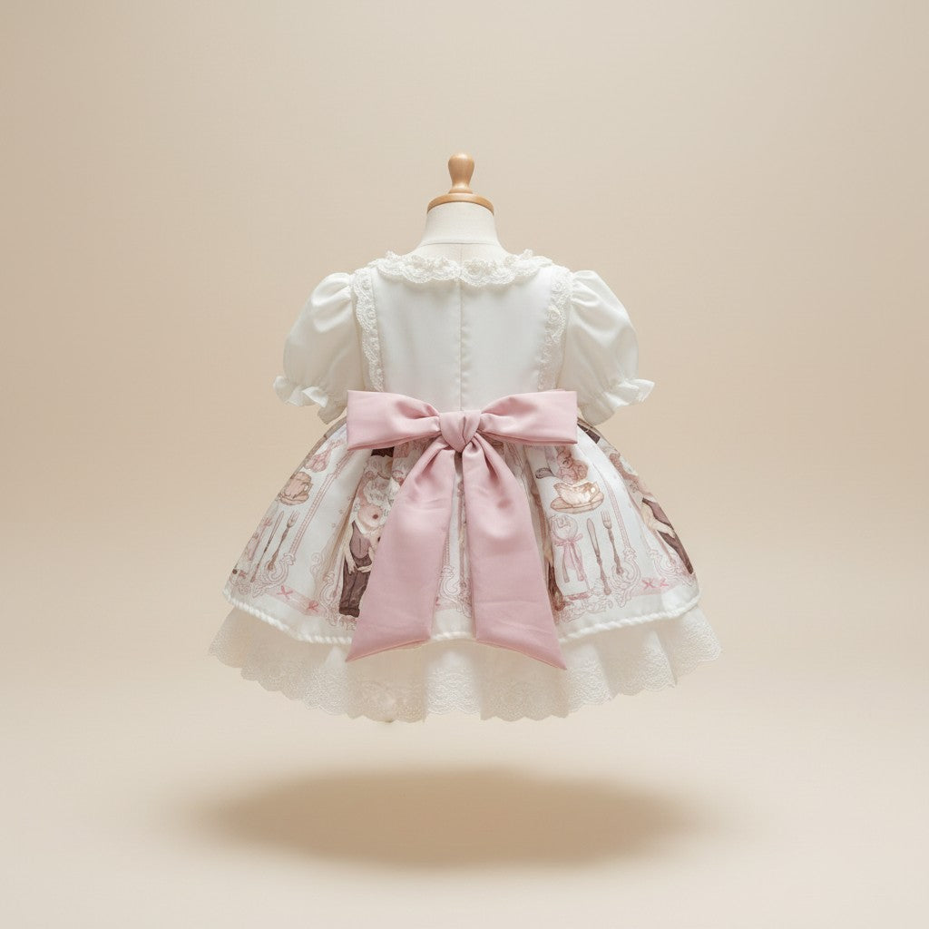 Blush Bear Princess Dress