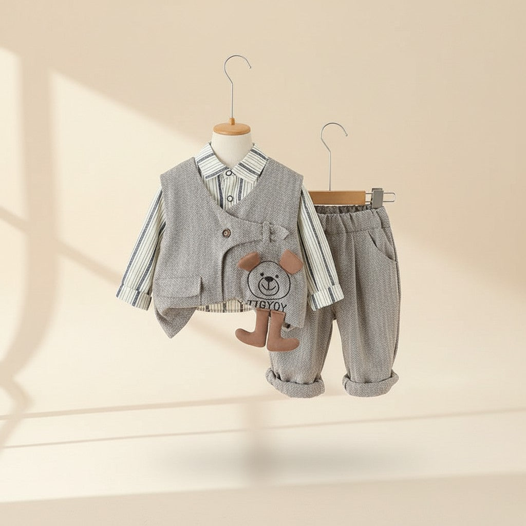 Little Bear Knit Lounge Set