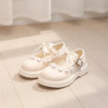 Pearl Heart Bow Mary Janes