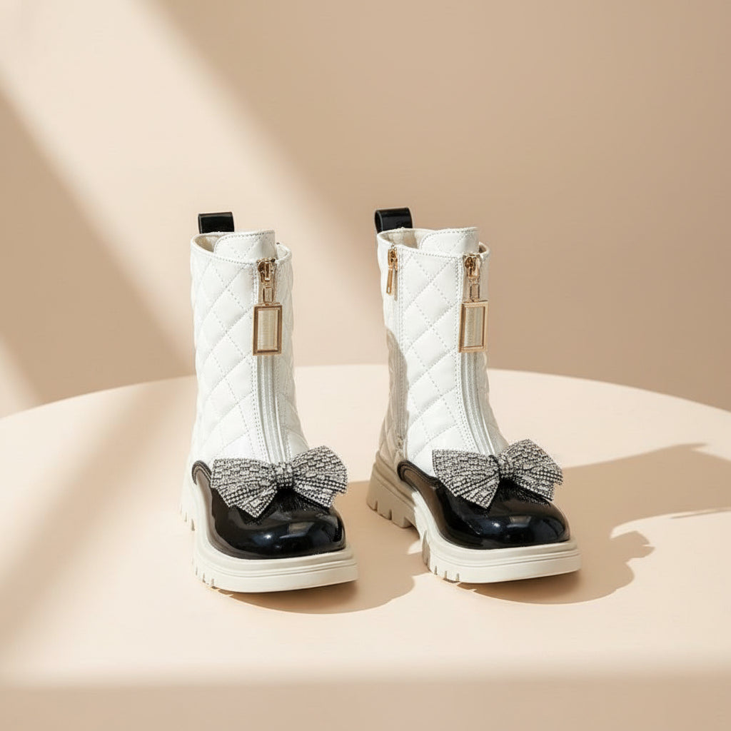 Midnight Charm Lace Boots