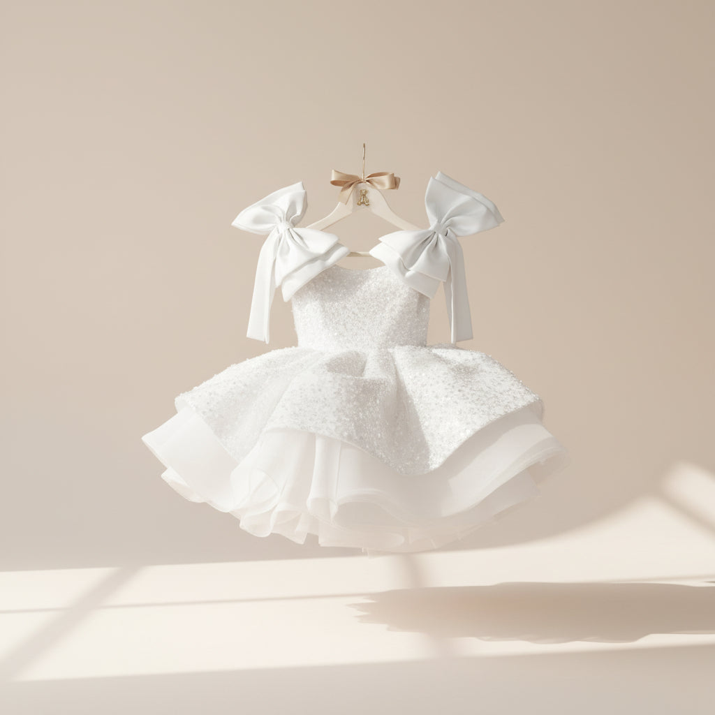 Rosalie Sparkle Bow Dress