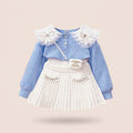 Little Princess Pleated Skirt Set