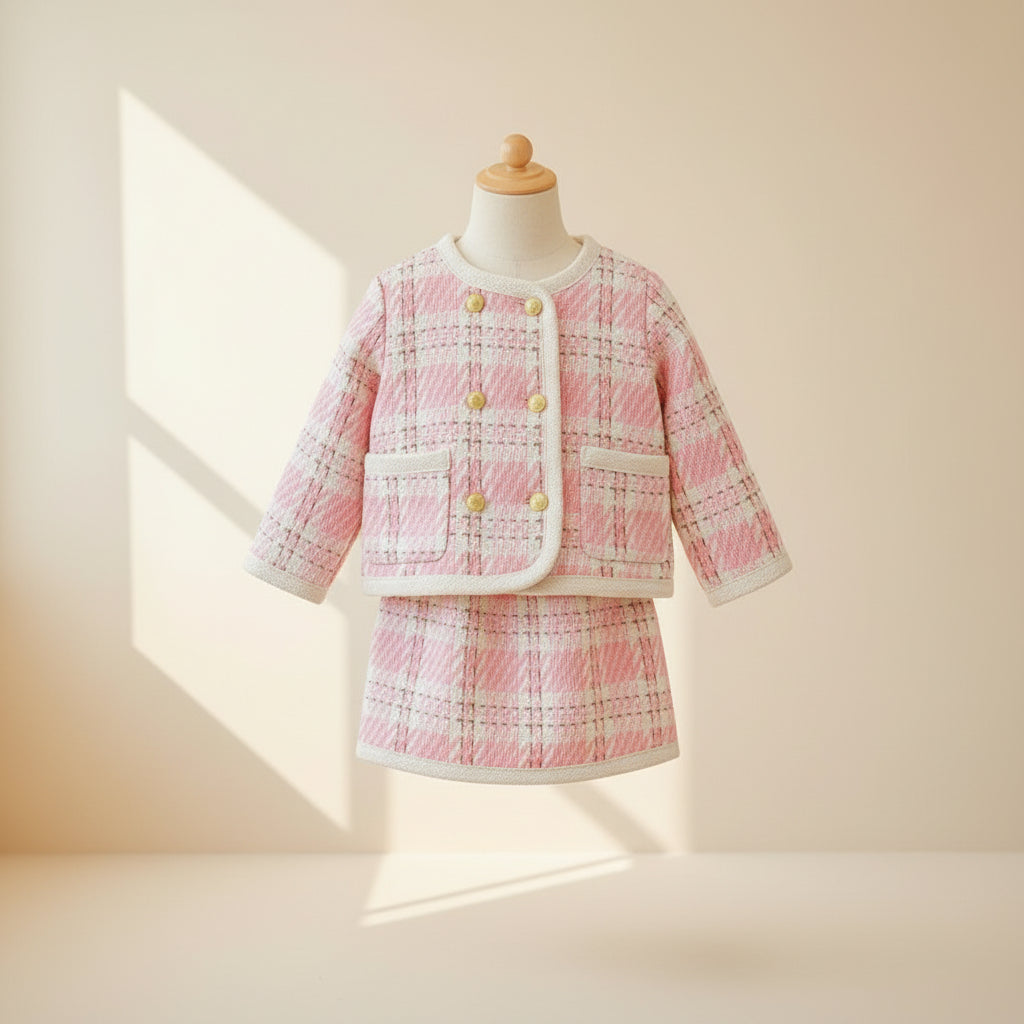 Blush Tweed Belle Set