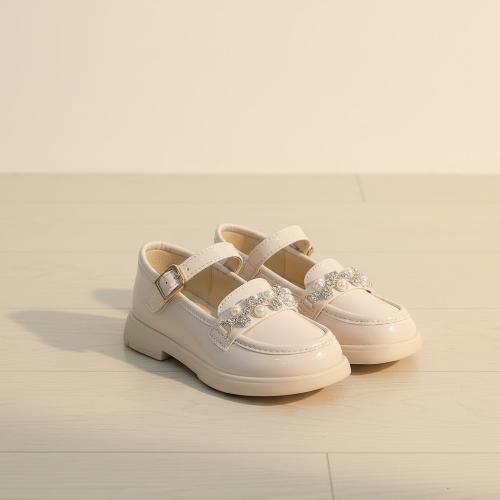 Pearl Garden Mary Janes